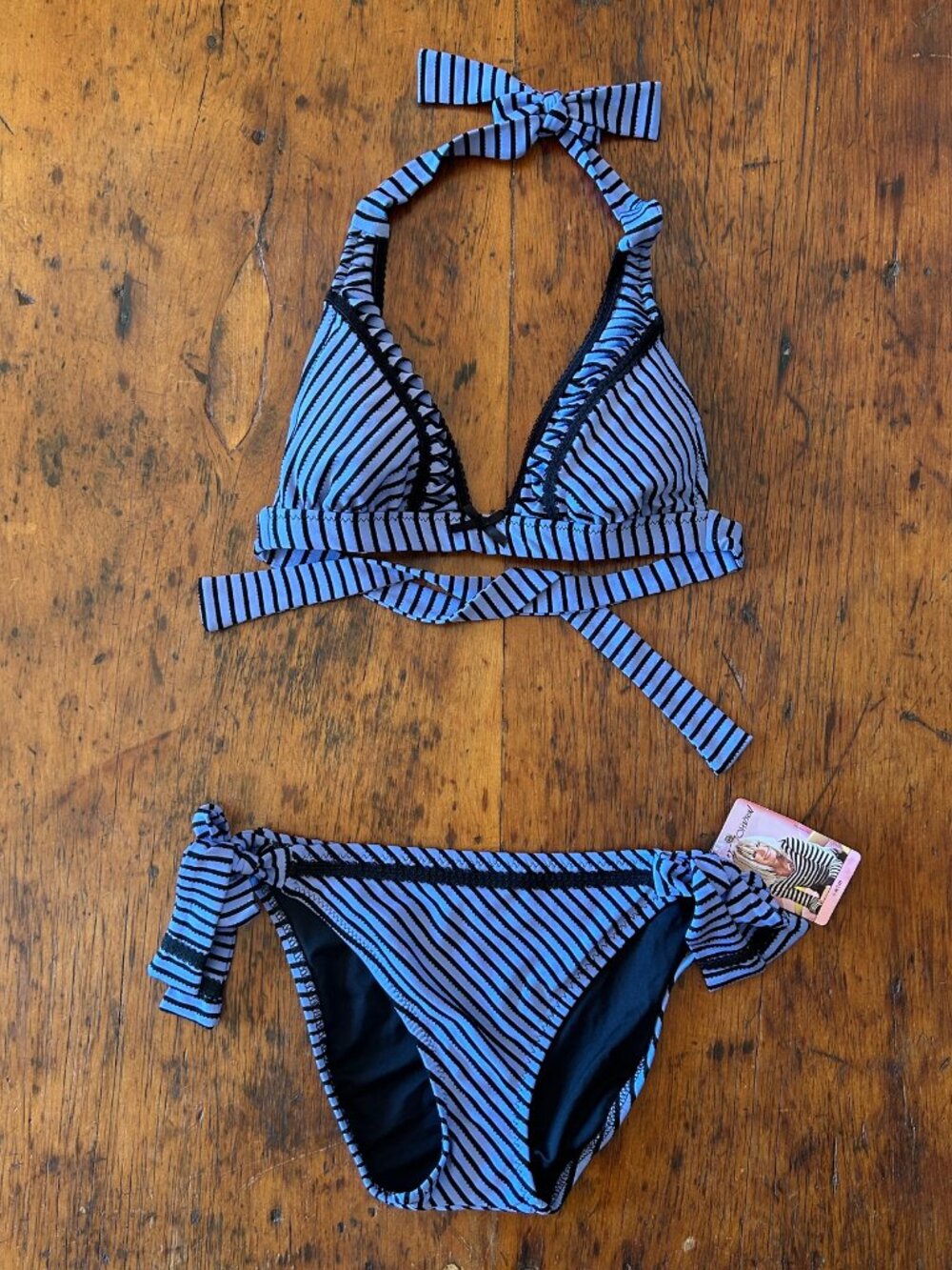 Vintage Y2K Betsey Johnson Bikini Set